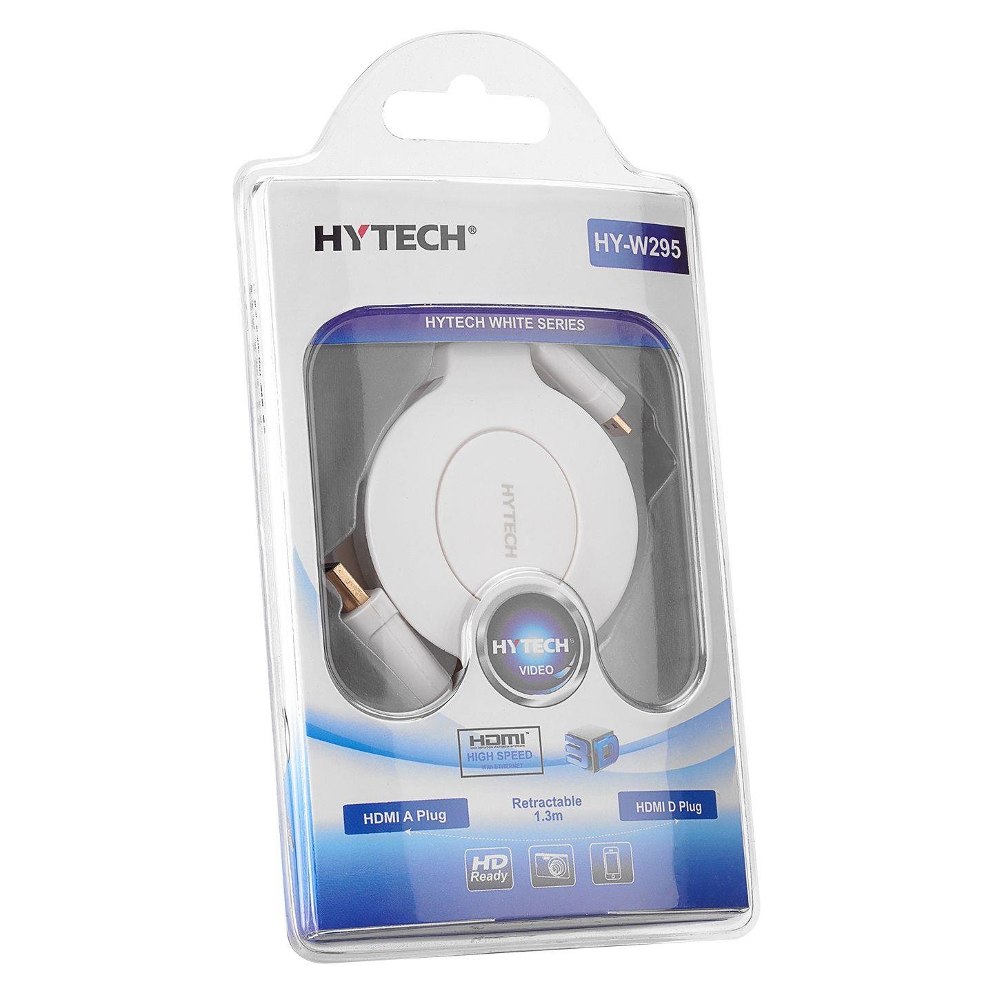 Hytech HY-W295 1,3m makaralı Micro Hdmi E=>Hdmi E