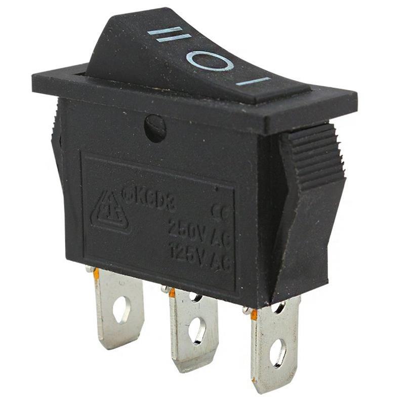 IC-117 Dar Işıksız On-Off-On 3P Yaylı Anahtar