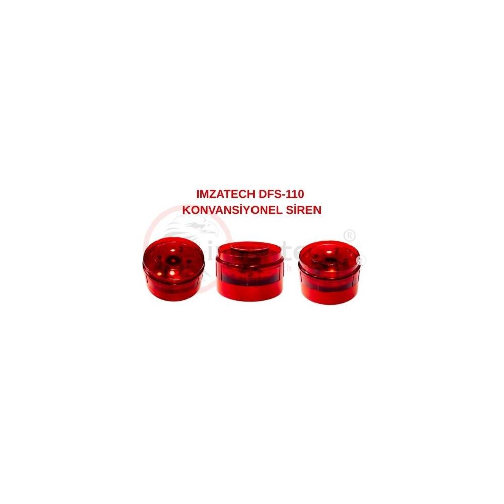 İMZATECH DFS-110 FLAŞÖRLÜ YANGIN ALARM SİRENİ