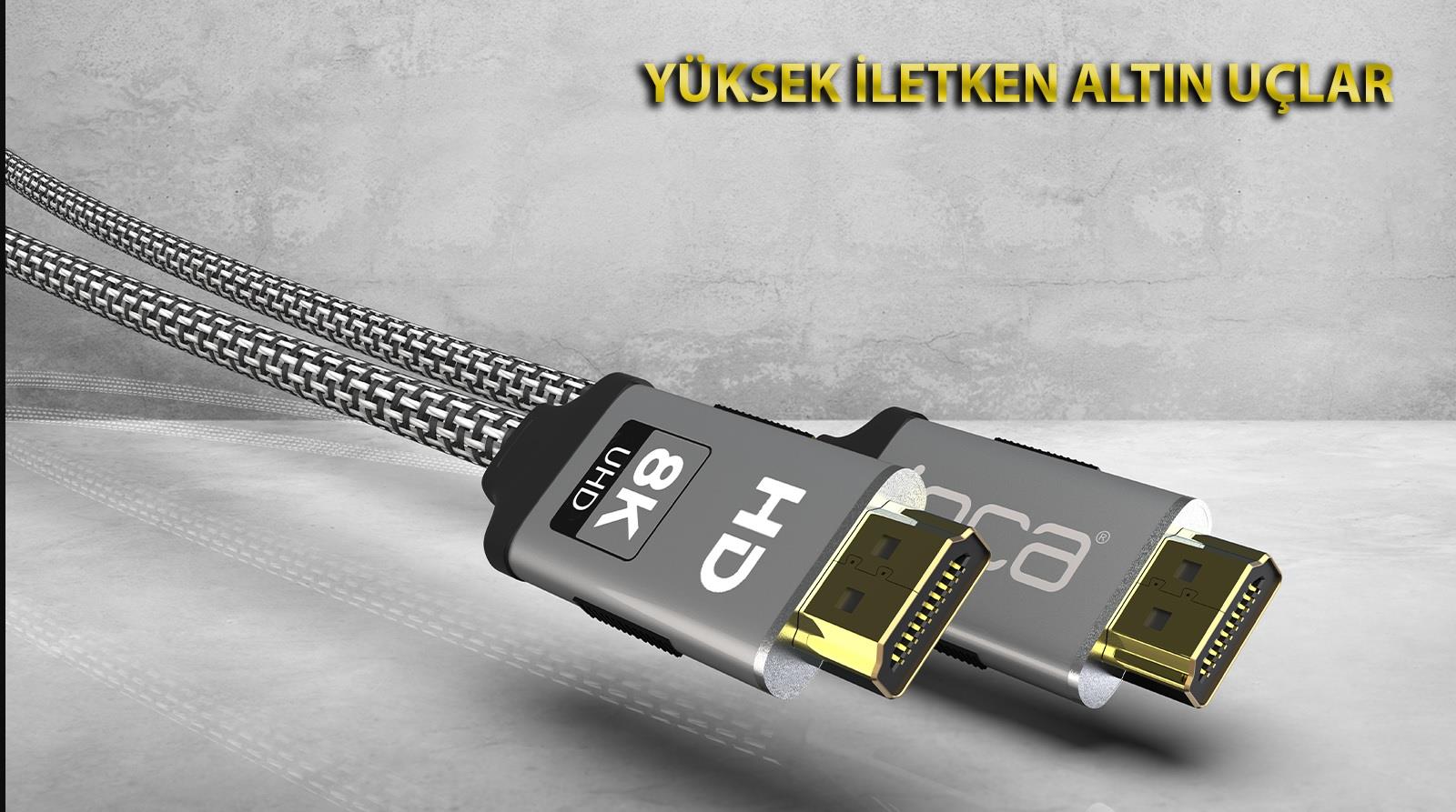 INCA IHM-3T 3 Mt 2.1V HIGH SPEED 8K HDMI Kablo