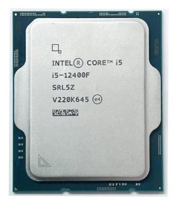 INTEL (12.Nesil) Alder Lake i5-12400F 2.50GHz ~ 4.40GHz 18MB 1700P İşlemci Tray (Fansız)