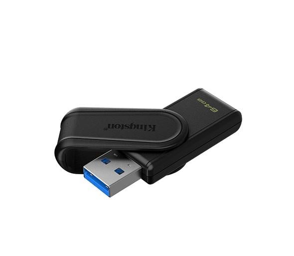 KINGSTON 128GB USB 3.2 Usb Bellek DATATRAVELER EXODIA S DTXS/128GB