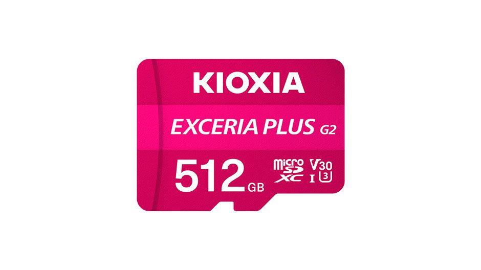 KIOXIA 512GB G2 MICRO SDXC 4K 100/90Mb/s