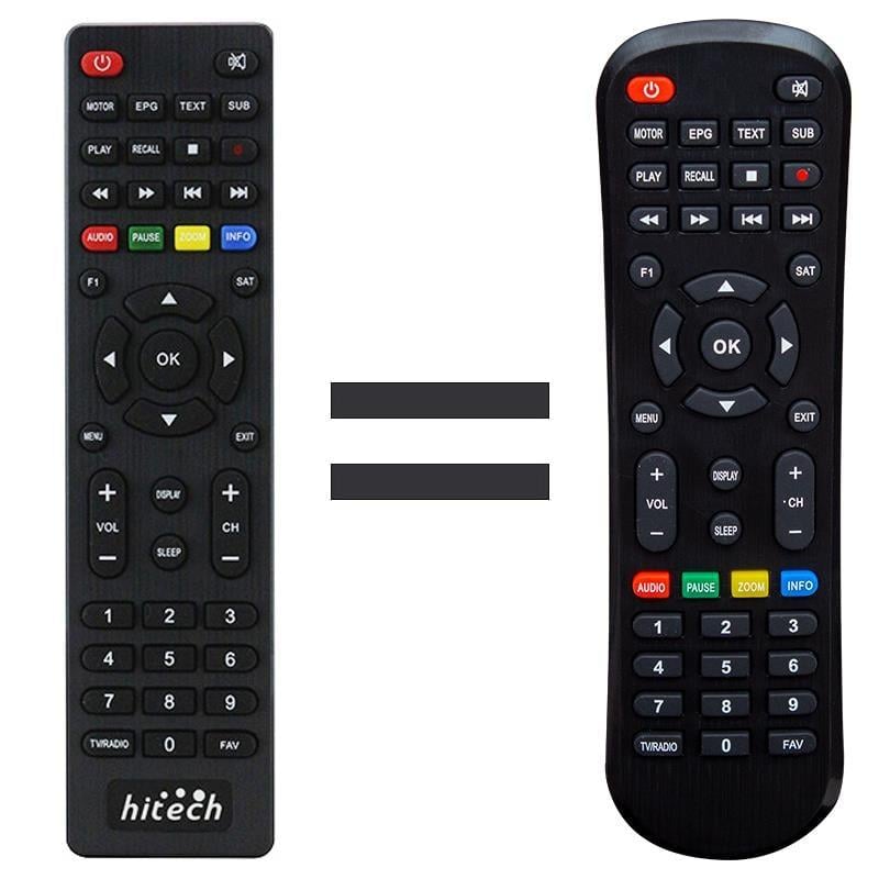 Korax Hitech Mini HD Uydu Alıcı Kumandası