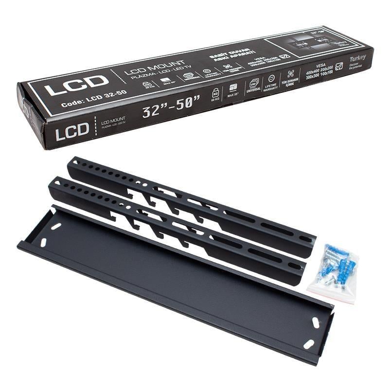 LCD Mount 32 - 50 Sabit LCD Duvar Askı Aparatı