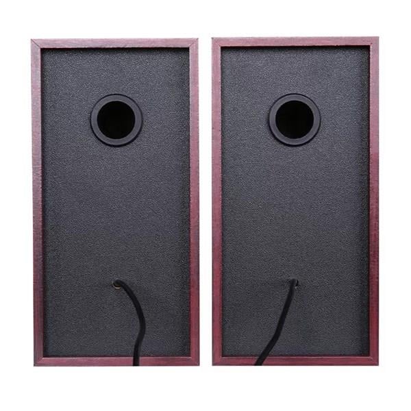 LECOO DS105 1+1 Siyah 5w RMS Hoparlör Ahşap