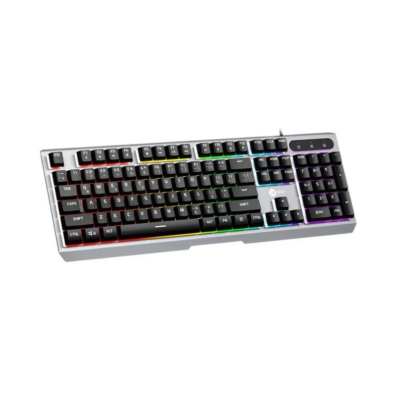 LECOO KB121 Kablolu USB Q Trk RGB Siyah Gaming Klavye