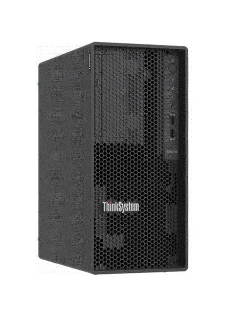 LENOVO ST50 V3 7DF31001EA XEON 6315P 4C 2.8GHz 16GB(1x16) 2X480 SSD 4U TOWER Raid 0,1 Server