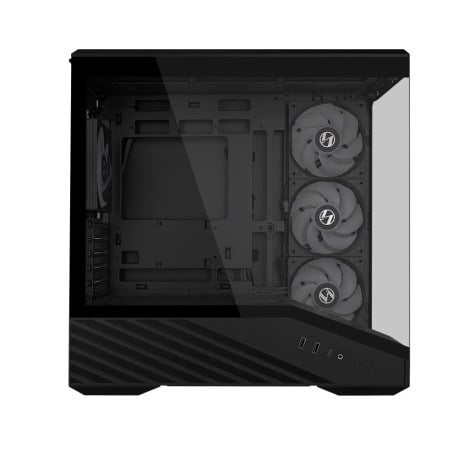 LIAN LI VECTOR V100R MINI 4x ARGB FAN MINI TOWER SİYAH mATX KASA G99.V100RMIX.00