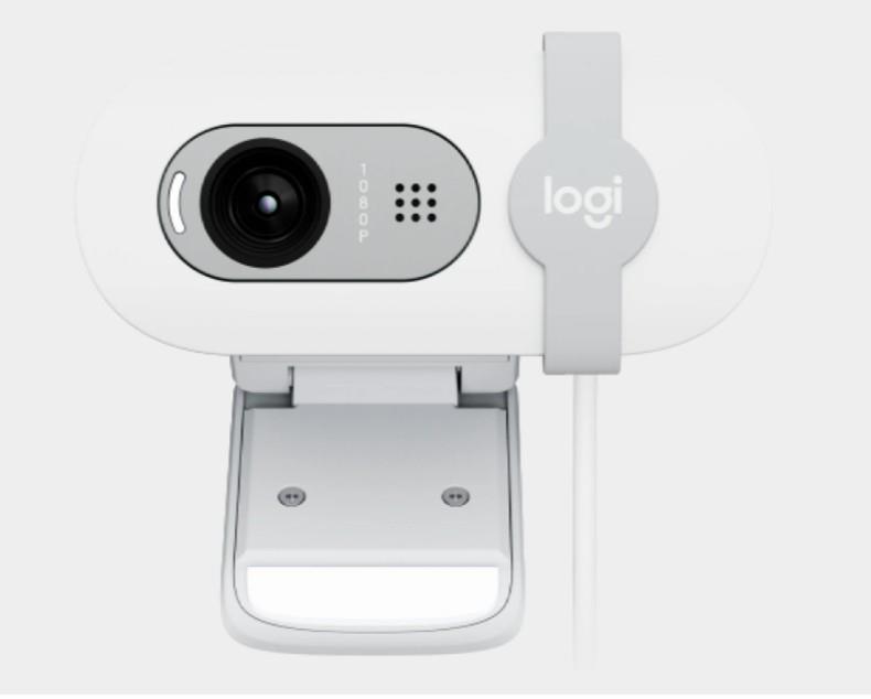 LOGITECH 2MP BRIO 100 Dahili Mikrofonlu Webcam Beyaz 960-001617