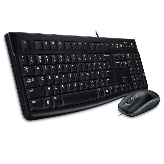 LOGITECH MK120 Kablolu USB Q Trk Siyah Klavye - Mouse Set (920-002560)
