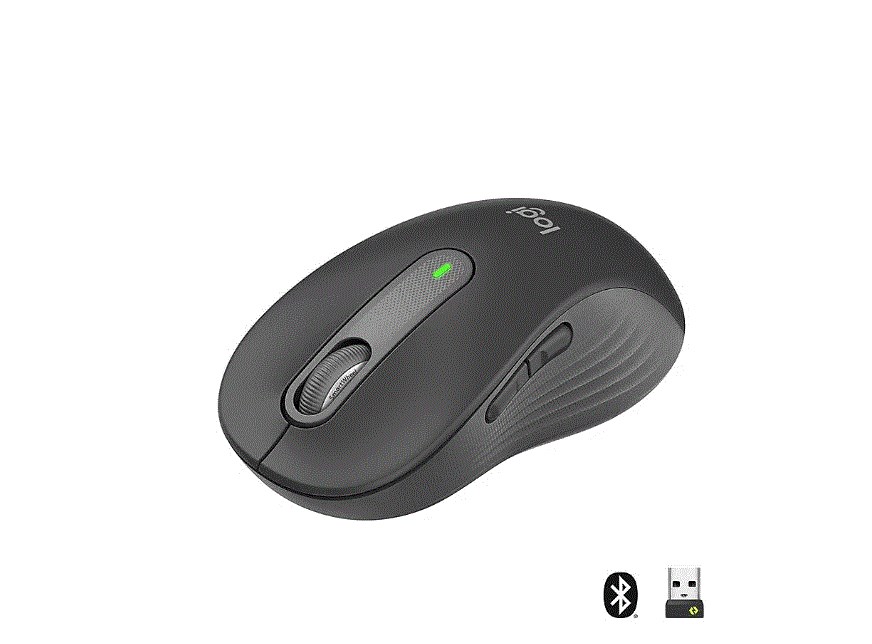 LOGITECH Signature M650 Bluetooth Kablosuz siyah Sessiz Mouse