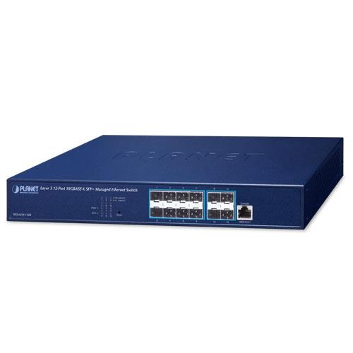 Layer 3 12-Port 10GBASE-X SFP+ Managed Ethernet Switch 