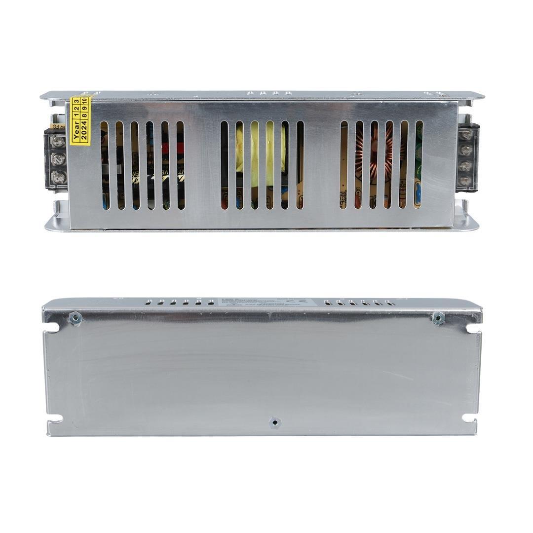Ledx ALN-M1220S 12 Volt 20 Amper 240 Watt Slim Metal Kasa Adaptör 225x65x38mm