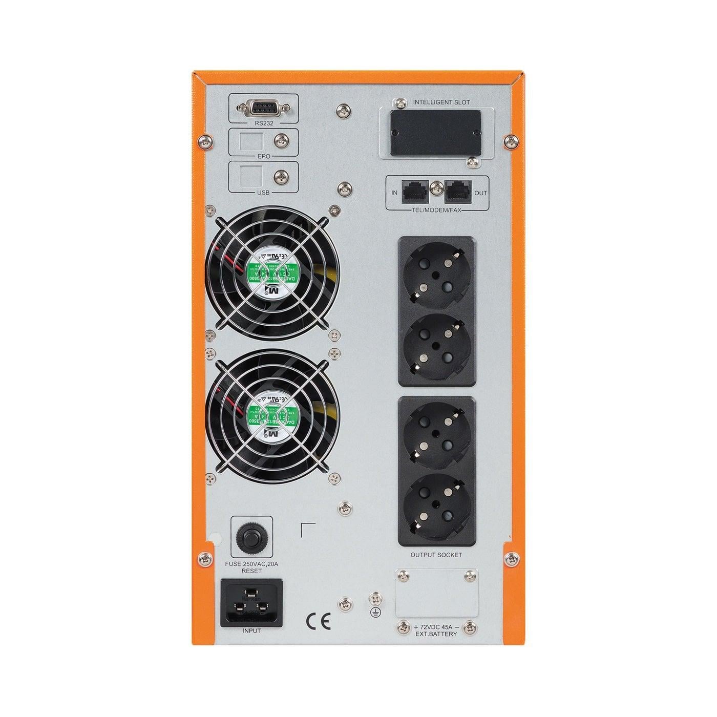 MAKELSAN POWERPACK SE 3KVA 5-10DK 8x12V/9AH 1F/1F ONLİNE UPS MU03000N11SEV01