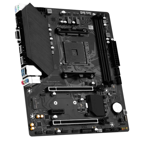 MAXUN TERMINATOR B550M DDR4 HDMI PCIE 4.0 AM4 mATX