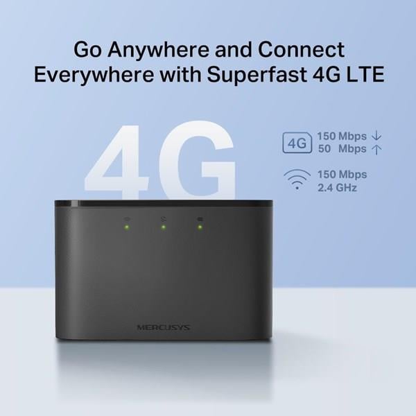 MERCUSYS MT110 4port Gigabit 4G LTE Router