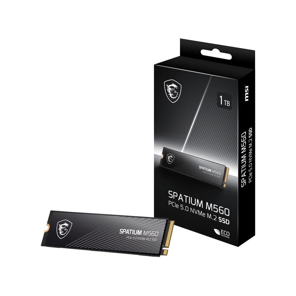 MSI 2TB SPATIUM M560 10300- 8700 MB/s M2 NVME GEN5 DİSK