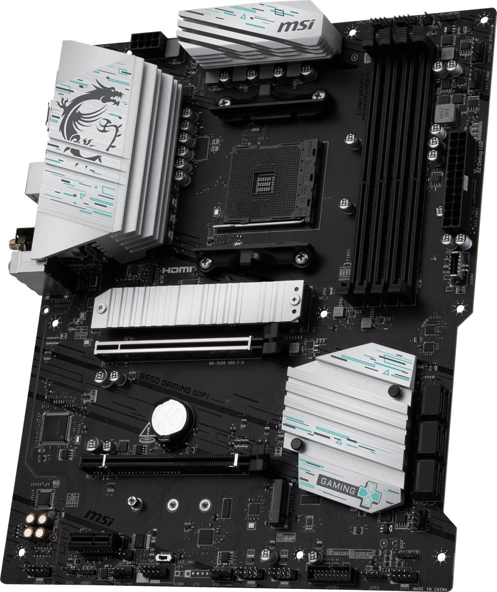 MSI B550 GAMING WIFI5 DDR4 HDMI-DP TYPEC PCIE 4.0 AM4 mATX
