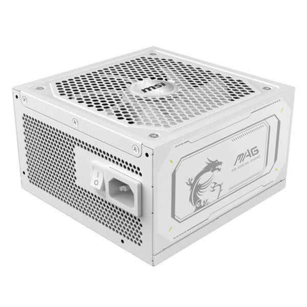 MSI MAG 1000GL PCIE5 WHITE 1000W 80+ GOLD POWER