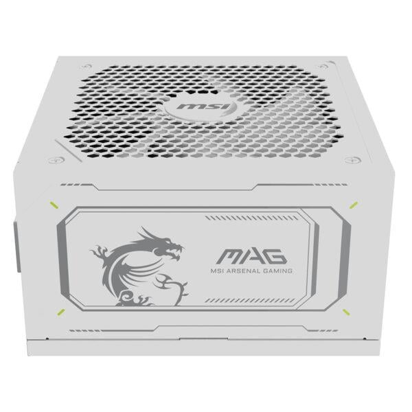 MSI MAG 1000GL PCIE5 WHITE 1000W 80+ GOLD POWER