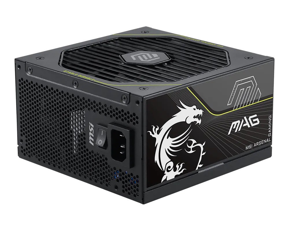 MSI MAG A1200PLS PCIE5 1200W 80+ Platinum Power