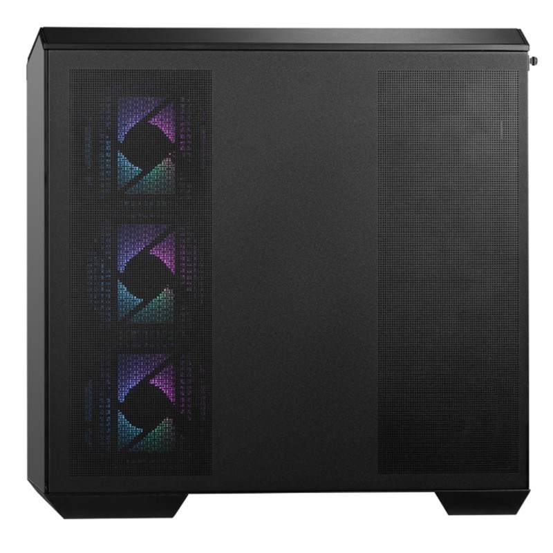 MSI MAG PANO M100R PZ B65 TEMPERLİ CAM 3X120MM 1X120MM ARGB FAN 650W BRONZ PANORAMİK SİYAH KASA