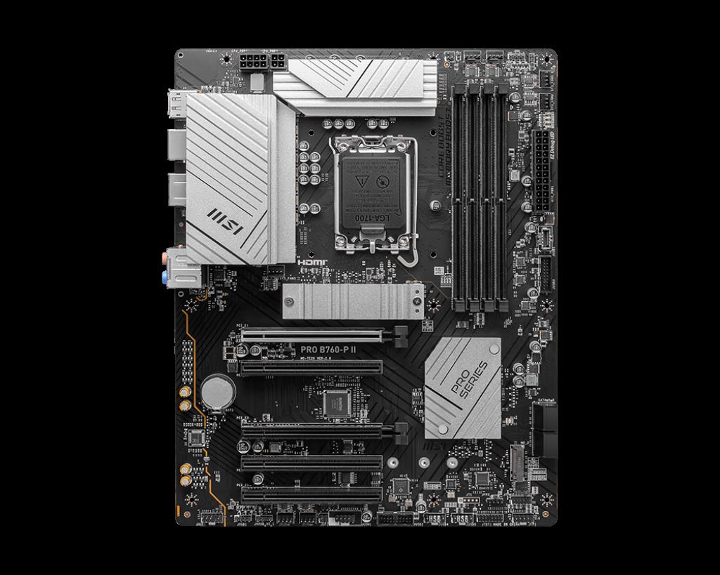MSI PRO B760-P II DDR5 7000(OC) M.2 USB3.2 HDMI ATX 1700P