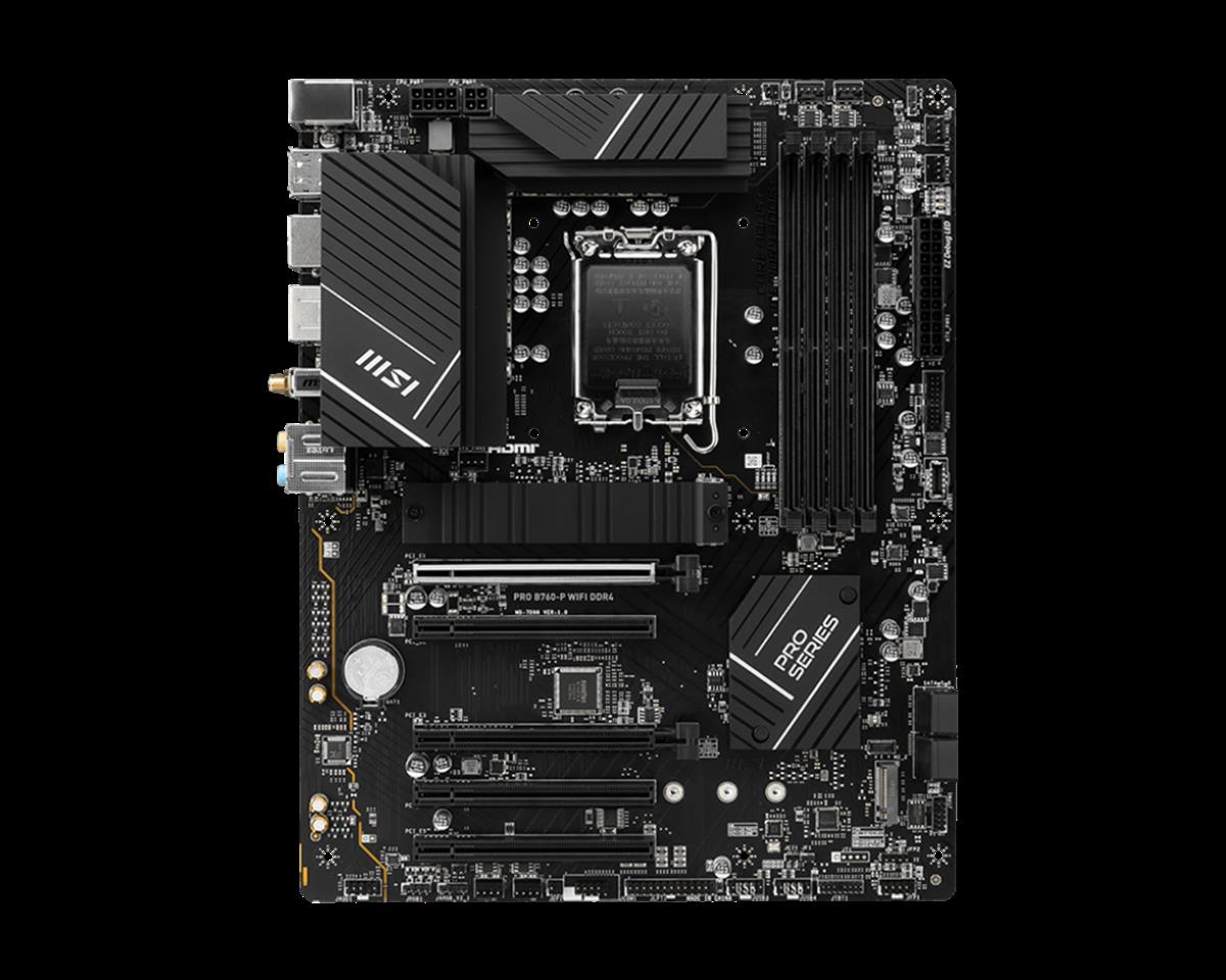 MSI PRO B760-P WIFI DDR4 5333MHZ(OC) DDR4 HDMI DP M.2 1700p