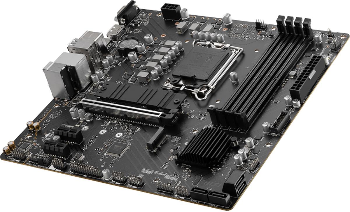 MSI PRO B760M-P DDR5 6800MHz(OC) M.2 HDMI mATX 1700p