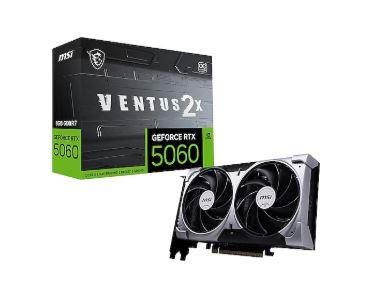 MSI RTX5060 8G VENTUS 2X OC 8GB Nvidia RTX5060 GDDR7 128bit HDMI 3xDP 16x Ekran Kartı
