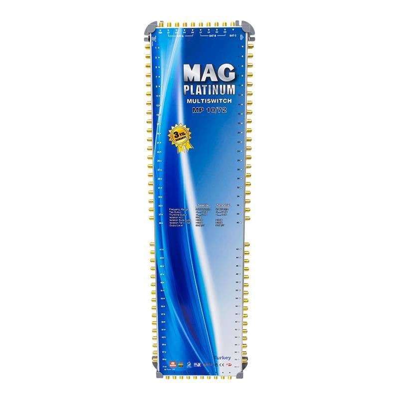 Mag 10-72 Kaskatlı Uydu Santral Multiswitch