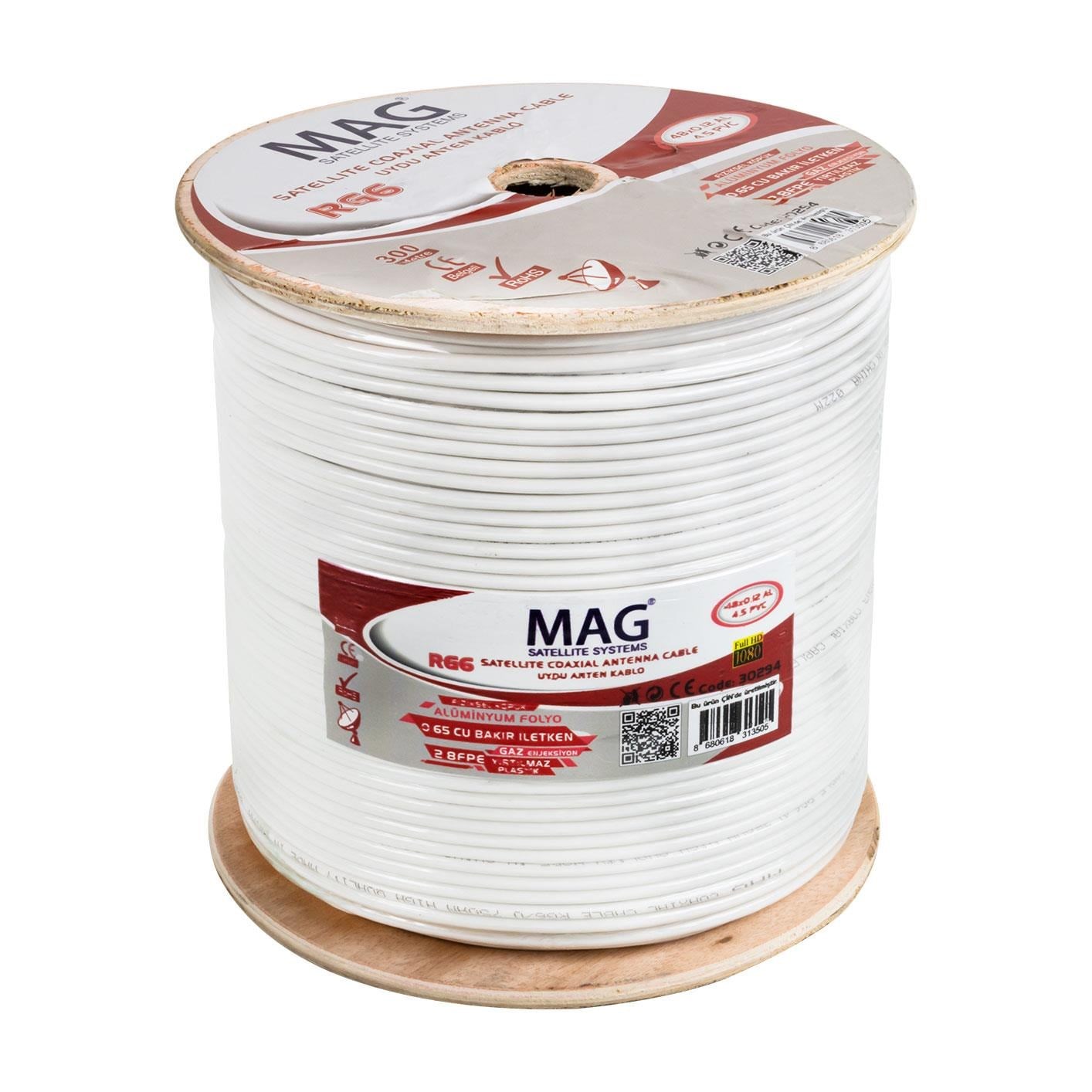 Mag RG59 Fa 300 Metre Mini Anten Kablosu