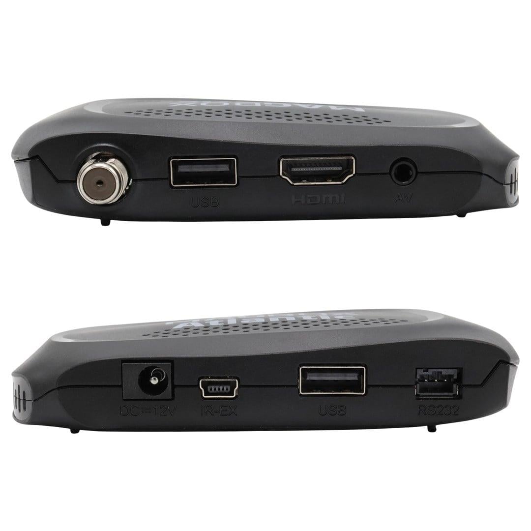 Magbox Atlantic Display Gözlü Tkgsli 1080P Full HD Mini Uydu Alıcısı