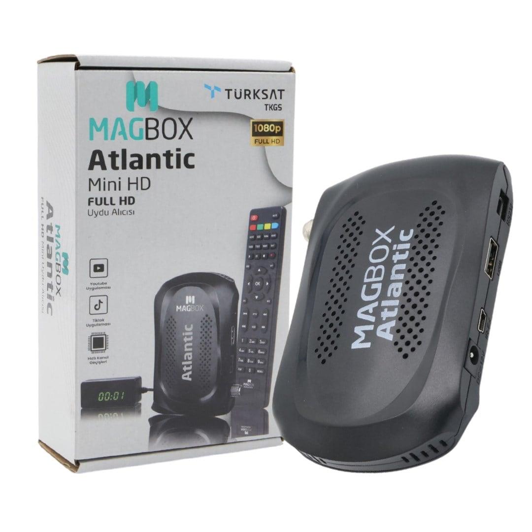 Magbox Atlantic Display Gözlü Tkgsli 1080P Full HD Mini Uydu Alıcısı