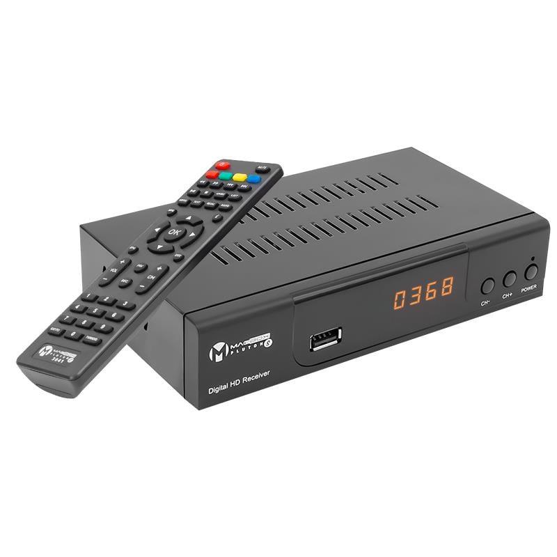 Magbox Pluton S Full HD TKGSli HDMI-Scart Girişli Kasalı Uydu Alıcısı