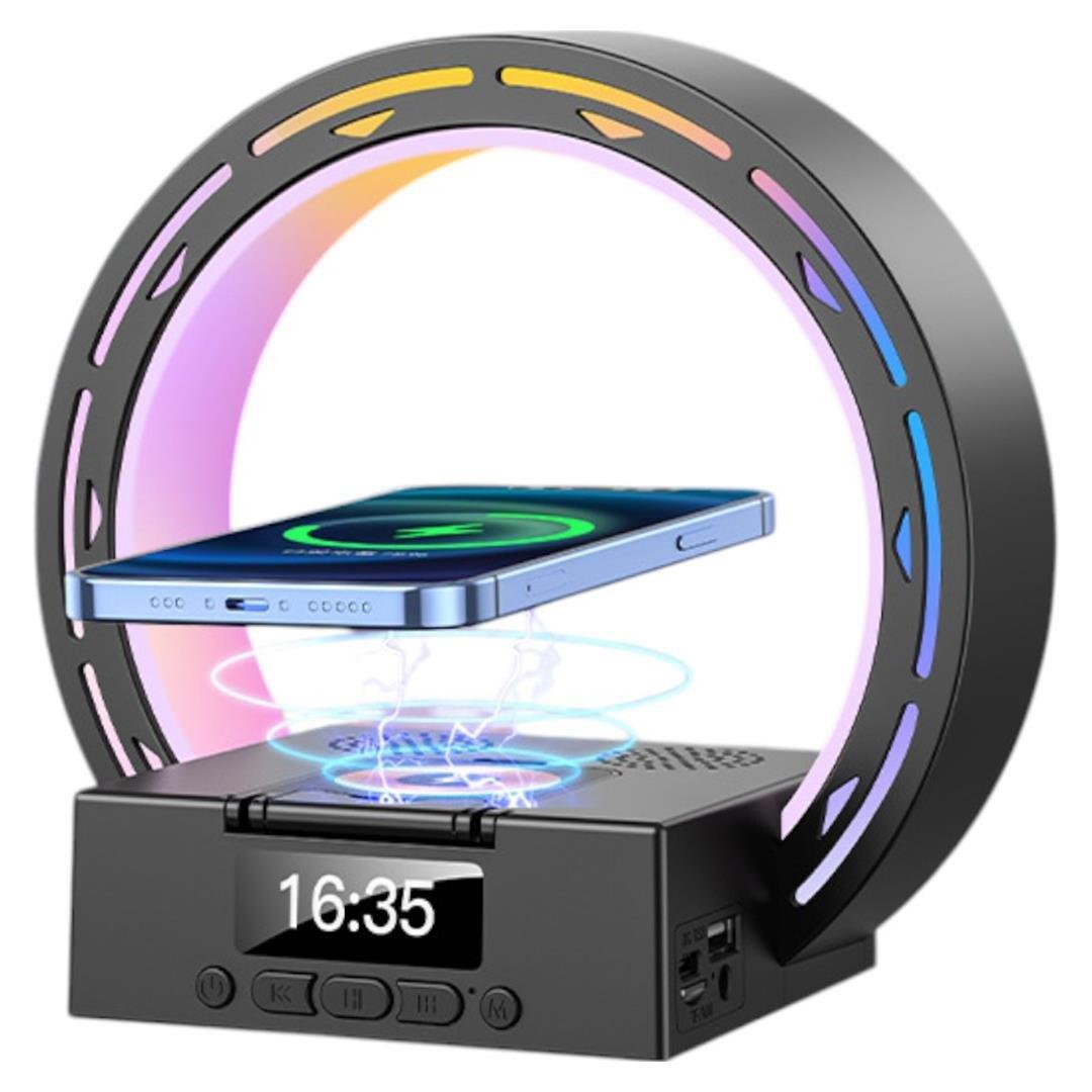 MagicVoice MV-25163 Bluetooth Taşınabilir Hoparlör Kablosuz Telefon Standlı Şarjlı