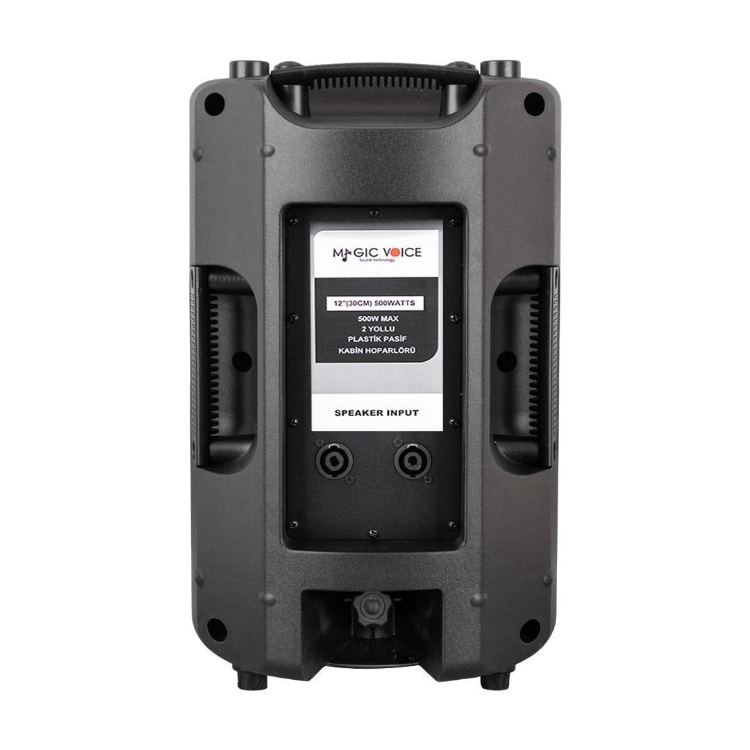 MagicVoice MV-3412 30 Cm 500 Watt 12 Plastik Kabin Pasif Hoparlör