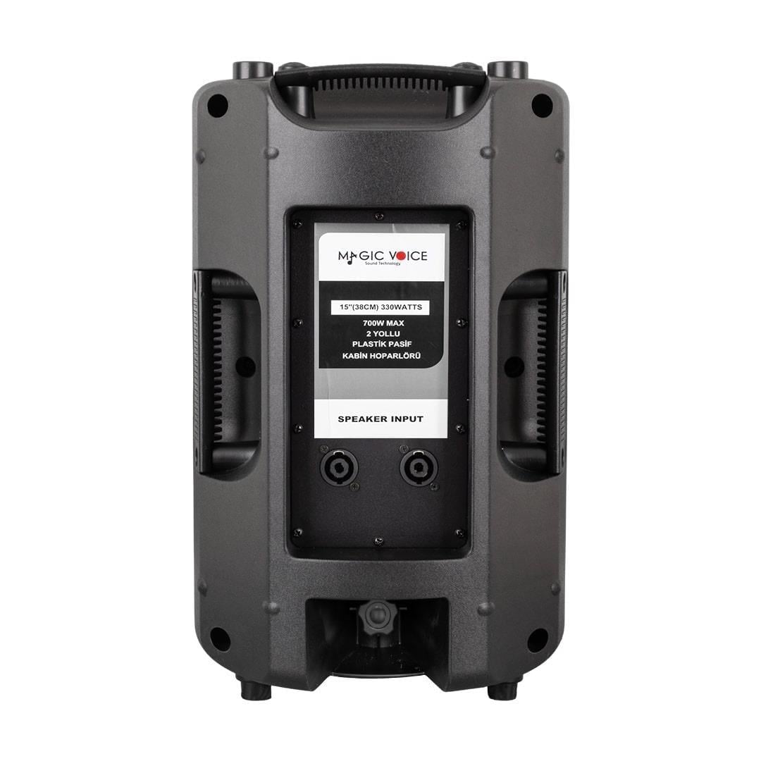 MagicVoice MV-3415 38 Cm 700 Watt 15 Plastik Kabin Pasif Hoparlör