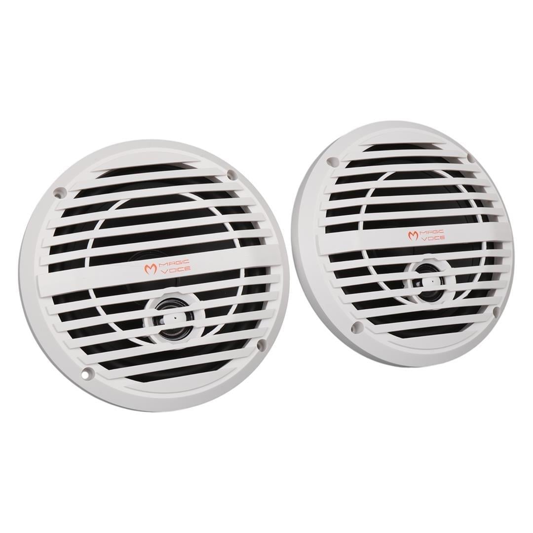 Magicvoice 65-2BQ5S Beyaz 6.5 16 Cm Usbli 60 Watt Marine Alçıpan 2li Hoparlör