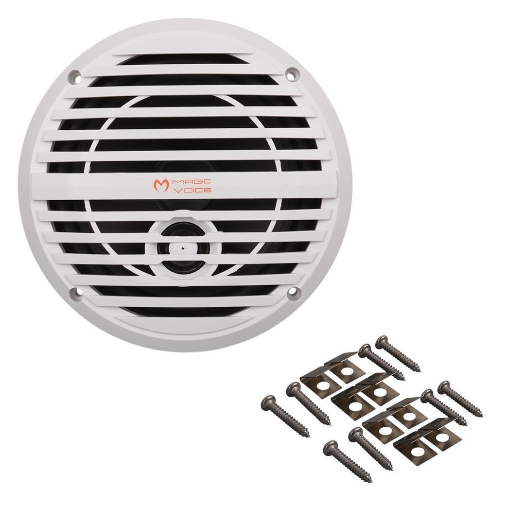 Magicvoice 65-2BQ5S Beyaz 6.5 16 Cm Usbli 60 Watt Marine Alçıpan 2li Hoparlör