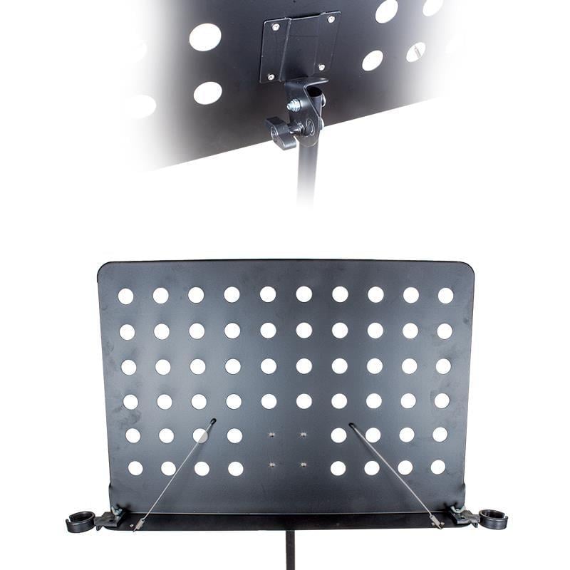 Magicvoice MV-19498 Katlanabilir Tripod Nota Sehpası Perfore Standı Konser Orkestra Tipi Yükseklik Ayarlı (50-150CM)