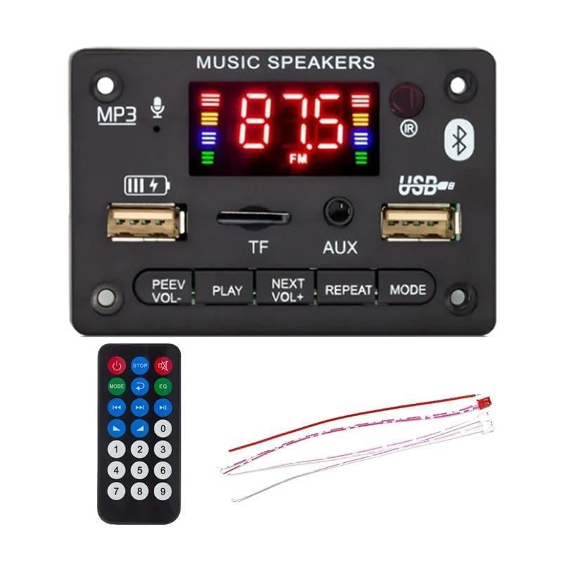 Magicvoice USB-SD-Bluetooth-Kumanda-2*40W Anfi Çıkışlı Oto Teyp Çevirici Dijital Player Board