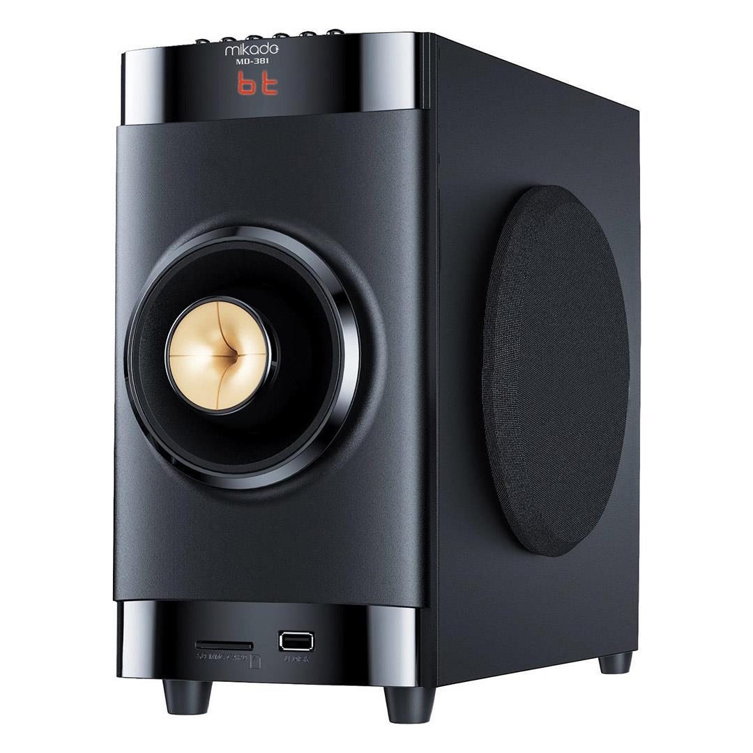 Mikado MD-381BT 40w USB+SD+FM+BT Destekli 5+1 Ses Sistemi