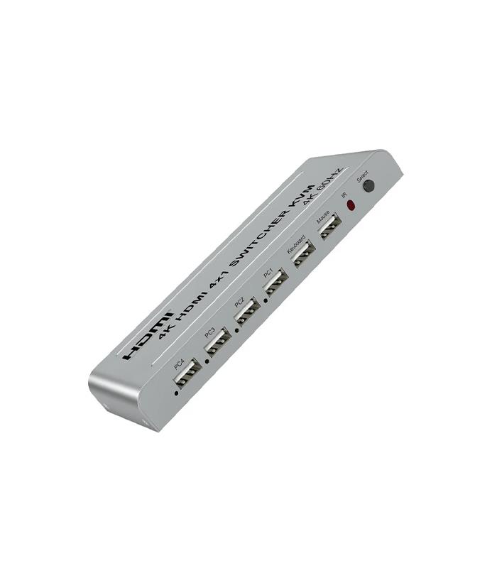 NVC HDSW4 KVM 1×4 HDMI Switcher