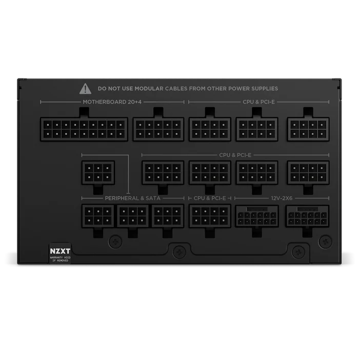 NZXT 1500W 80+ PLATINUM C1500 PA-5P1BB-EU Tam Modüler Power Supply