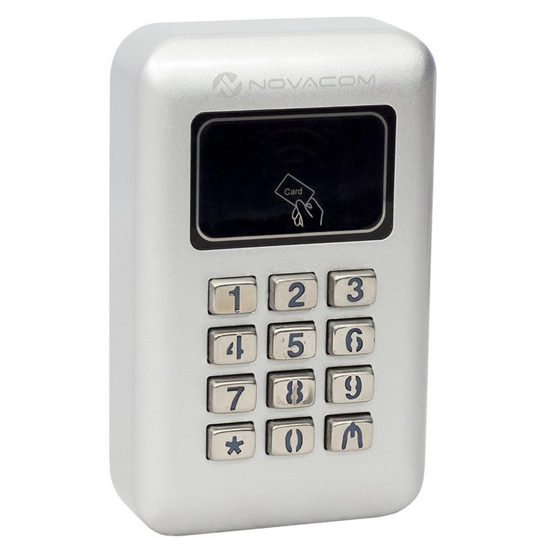 Novacom NC-MS03WP RFID - Şifrematik Kart Okuyucu Otomatik Kapı Kilit Sistemi (Pin - Proximity)