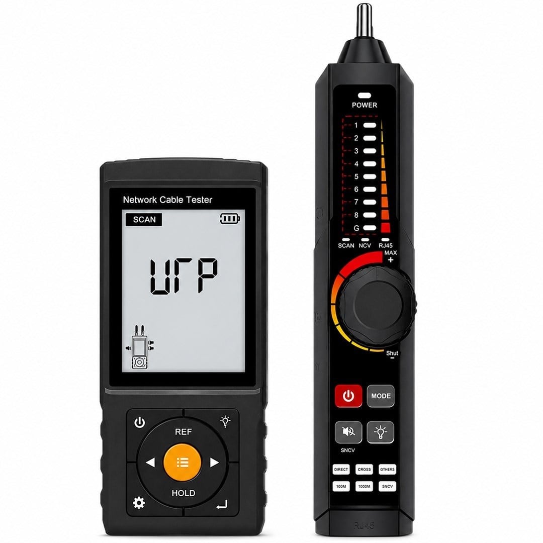 Novacom NVC-LT300S 3 Lcd Ekranlı Tdr Metraj - Pse Voltaj - Fiber Optik Kablo Test Cihazı