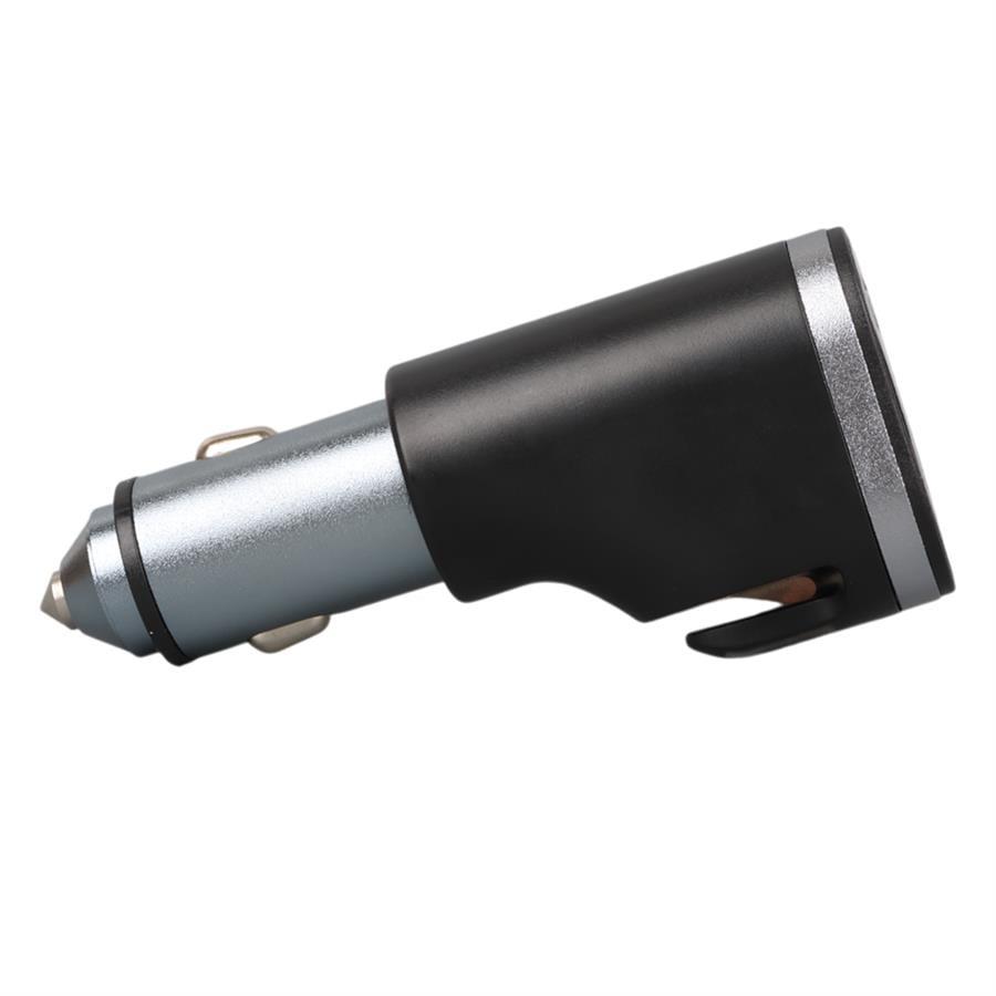 Olesson 1648 12-24V Çift USB Girişli 5V-2.4A Dijital Voltaj Ekranlı Araç Çakmaklık Şarj Aleti