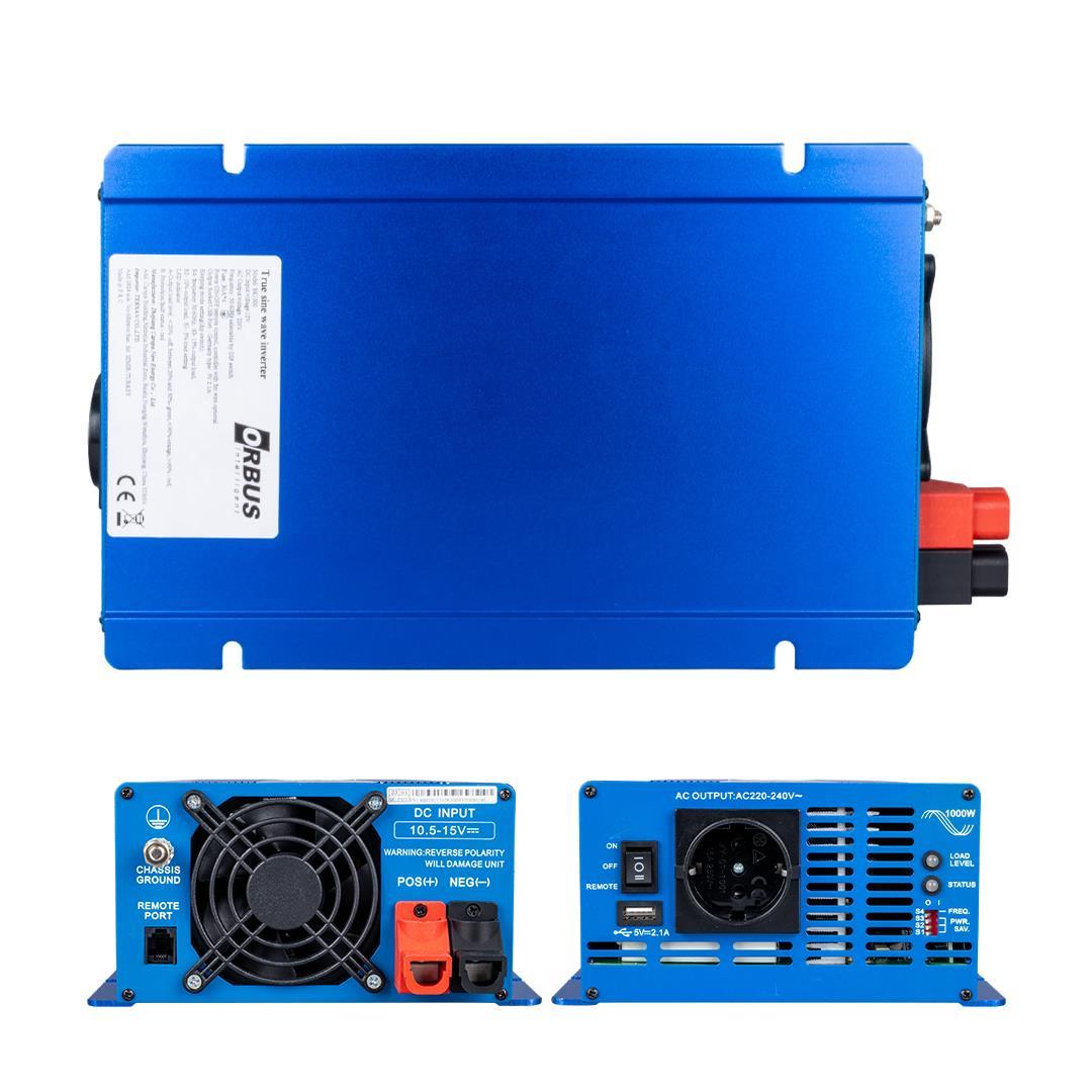 Orbus OTS1000W 12 Volt 1000 Watt Tam Sinüs İnvertör